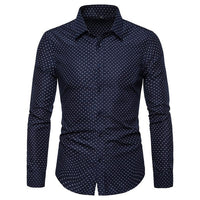 Men Casual Long Sleeved Solid shirt Slim Fit Male Social Business Dress Shirt Brand Men Clothing Soft Comfortable plus size 5XL