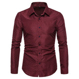 Men Casual Long Sleeved Solid shirt Slim Fit Male Social Business Dress Shirt Brand Men Clothing Soft Comfortable plus size 5XL