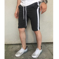 Hot sale Workout Jogging Pants Men Striped Sport Sweatpants short  casual long pants Men Fitness Joggers Bodybuilding Trousers