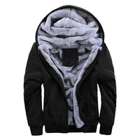 Men's Sweater Hooded Autumn And Winter Clothing Male Korean Sports Plus Velvet Thick Men's Jacket