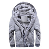 Men's Sweater Hooded Autumn And Winter Clothing Male Korean Sports Plus Velvet Thick Men's Jacket