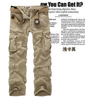 Hot sale free shipping men cargo pants camouflage  trousers military pants for man 7 colors