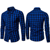 Men Shirts Europe Size New Arrivals Slim Fit Male Shirt Solid Long Sleeve British Style Cotton Men's Shirt