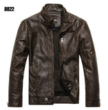 New arrive brand motorcycle leather jacket men men's leather jackets jaqueta de couro masculina mens leather coats