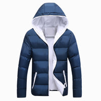 Jackets Men 2019 Winter Casual Outwear Windbreaker Jaqueta Masculino Slim Fit Hooded Fashion Overcoats Homme Plus Size