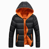 Jackets Men 2019 Winter Casual Outwear Windbreaker Jaqueta Masculino Slim Fit Hooded Fashion Overcoats Homme Plus Size